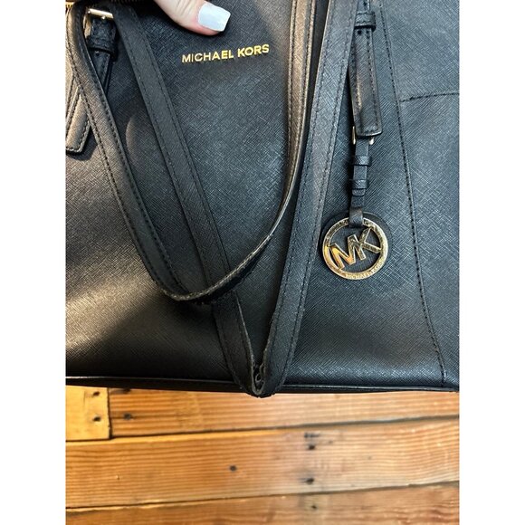 Michael Kors Charlotte tote (10x15) large black‎ tote - Picture 5 of 10
